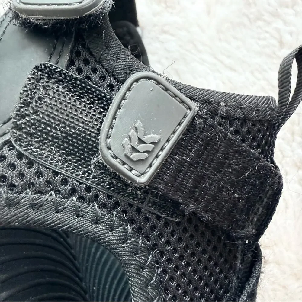 Boys black shoes size 1 US Target brand